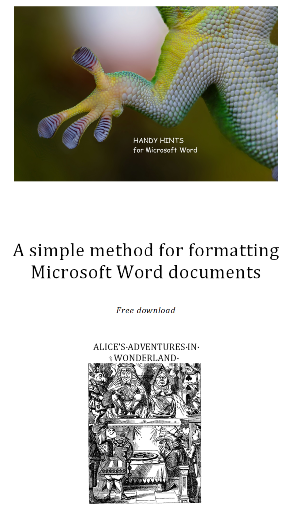 Simple Formatting Method For Microsoft Word – Free Download – Rubida ...